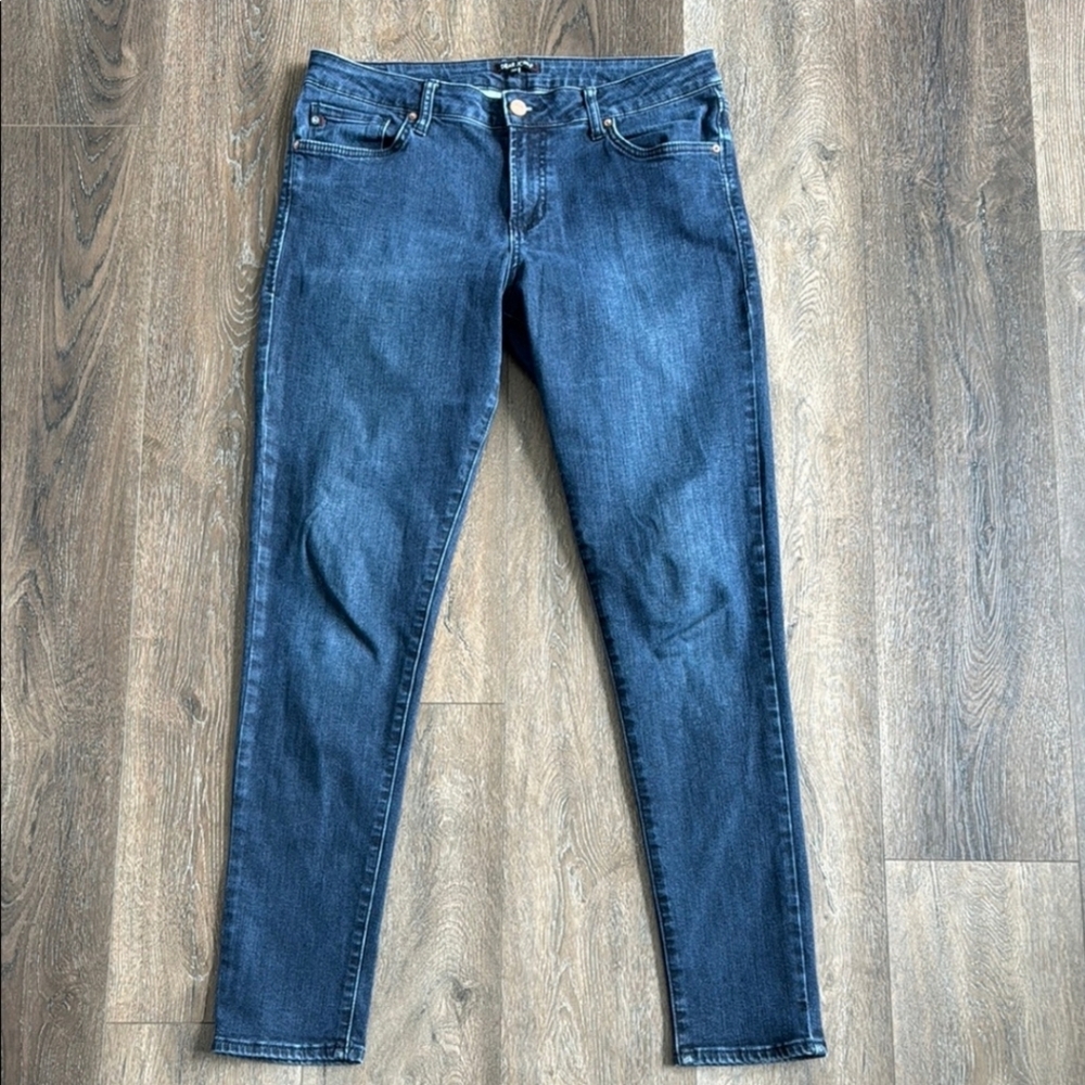 Dear John Gisele High Waist Skinny Jeans.  Women’s size 26. Dark wash.
